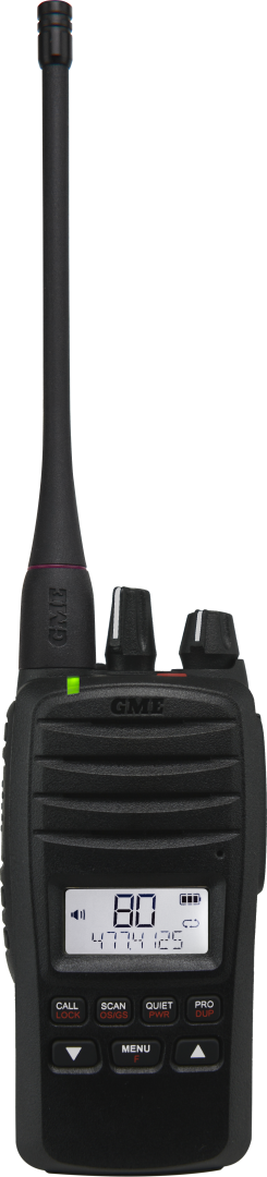 5 WATT UHF CB HANDHELD RADIO – IP67