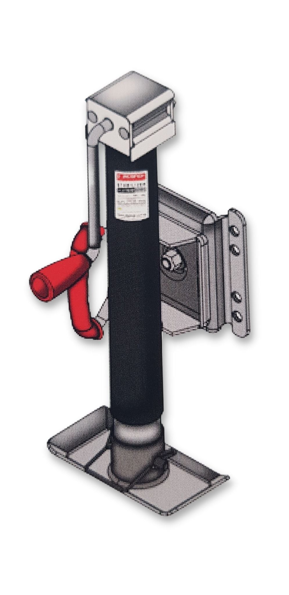 Roud Jack 4000 lbs with Swing Up