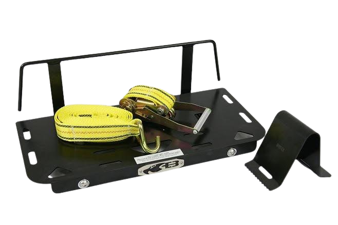 BLACKHAWK - SPARE WHEEL TRAY WITH RATCHET TIE DOWN