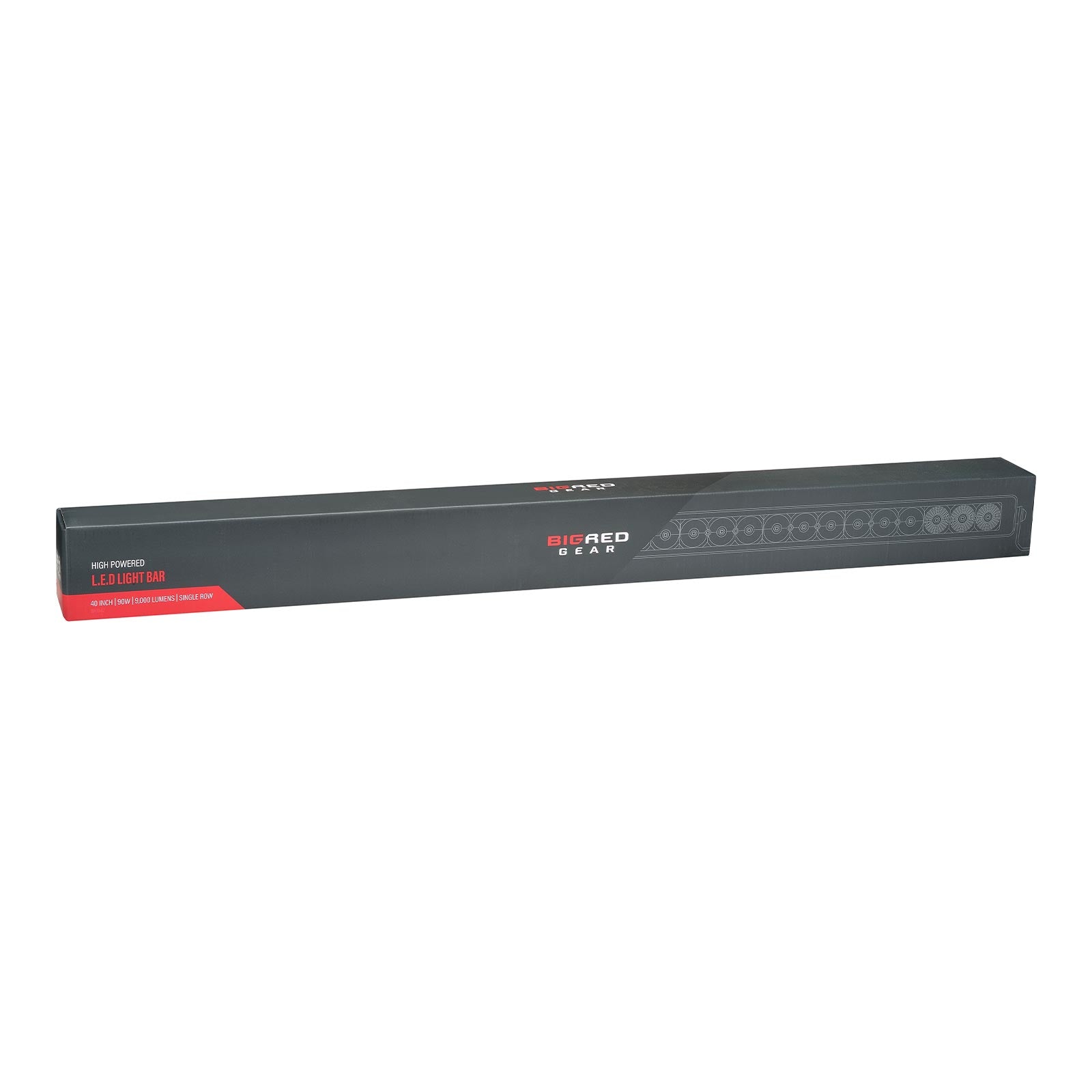 40" BIG RED LIGHT BAR