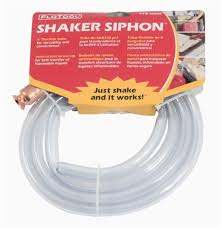 SHAKER SIPHON WITH CLEAR ANTI-STATIC TUBE 180cm x 12.5mm