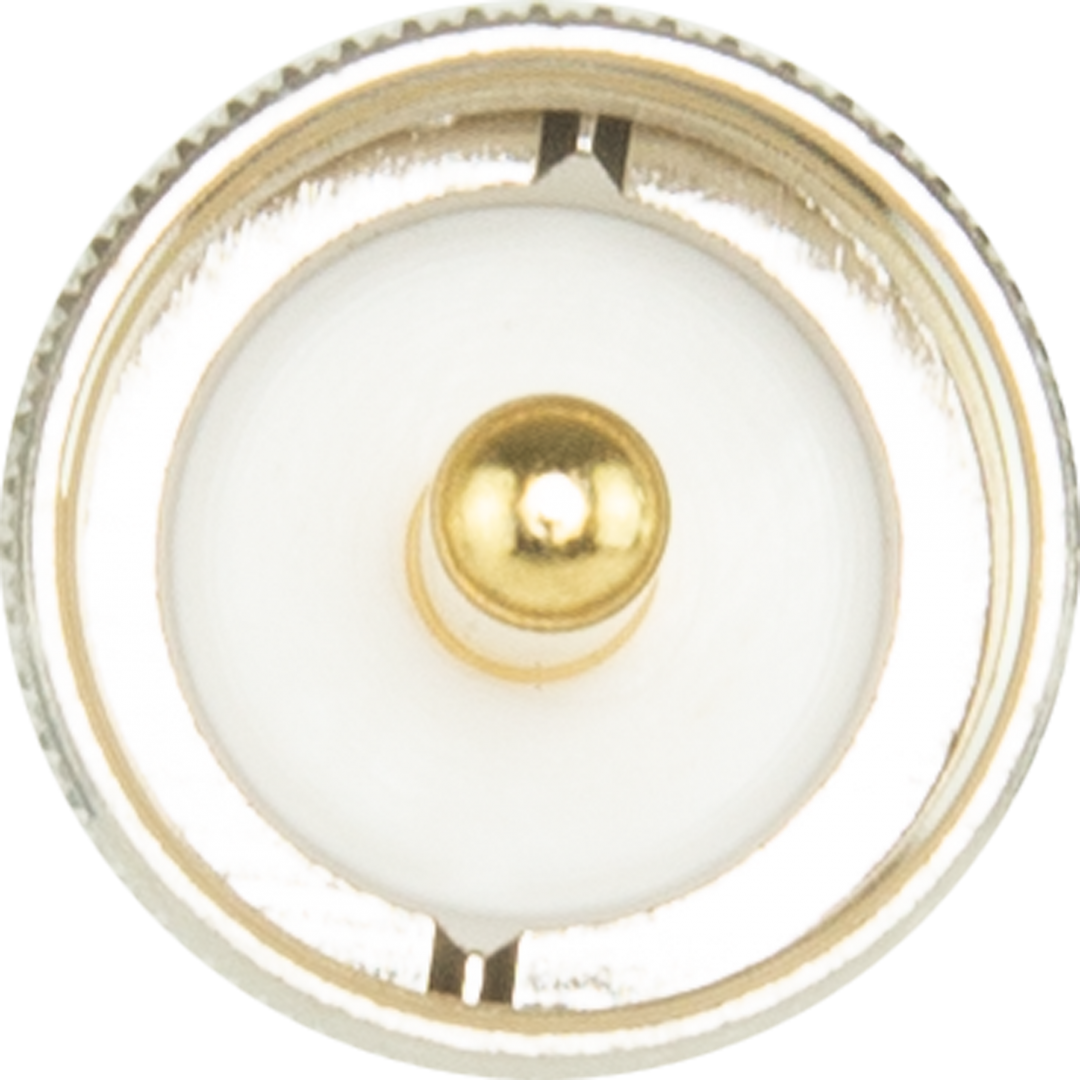 Universal antenna base with low-loss foam coaxial cable & PL259 Connector